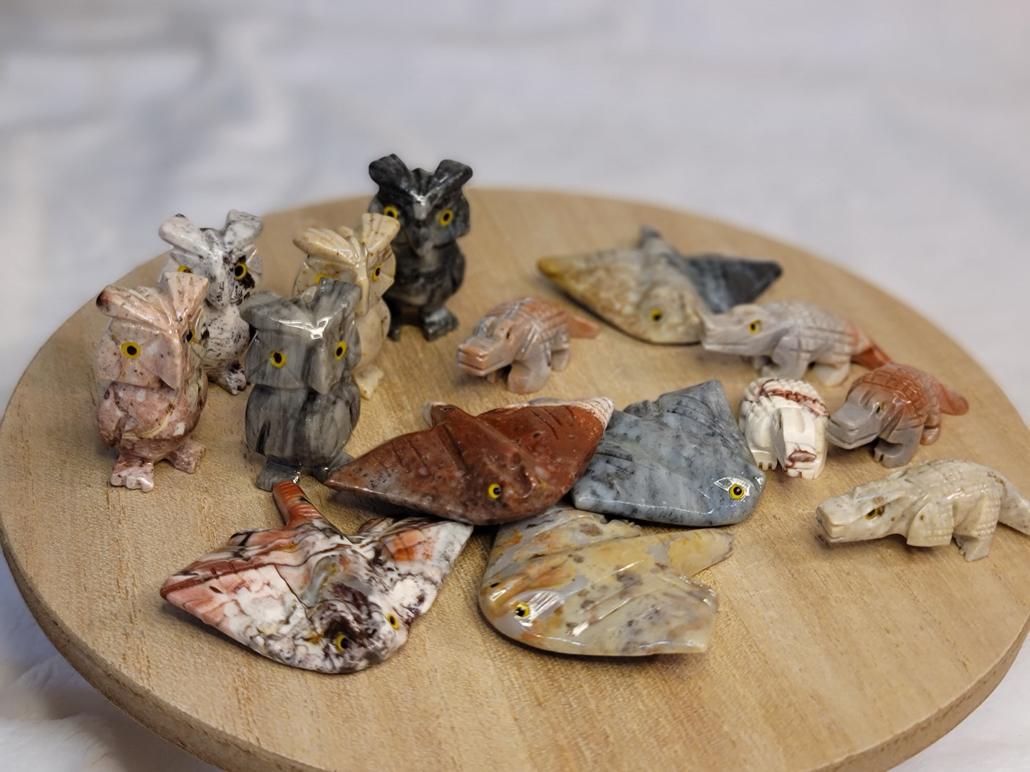 Soapstone Animal Carvings